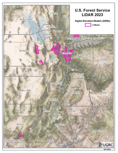 A map with project boundary
